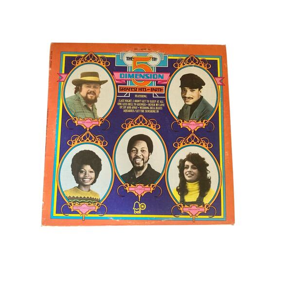 The 5th Dimension Greatest its On Earth Vinyl Record Album LP Bell Records - Picture 1 of 3